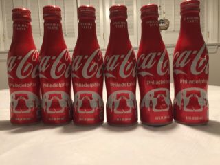 2019 Coca Cola Philadelphia Liberty Bell Aluminum Bottles