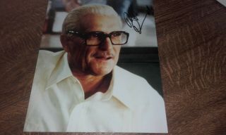Own Hand Ink Signed/autograph (10x8) Robert Duval (film Apocalypse/godfather)