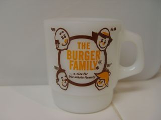 Fire - King A&w Root Beer The Burger Family Stackable Advertising Coffee Mug