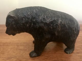 Vintage Cast Iron Bear Bank