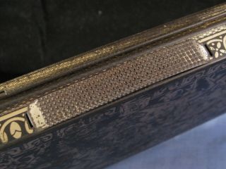 PEACOCK BRYANT & MAYS ROYAL WAX VESTA CASE TIN MATCH BOX 1870 LARGE MATCHBOX 4