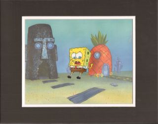Spongebob Squarepants Production Animation Cel Nickelodeon