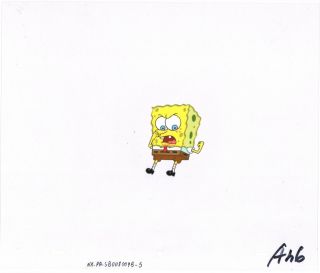 SpongeBob SquarePants Production Animation Cel Nickelodeon 2