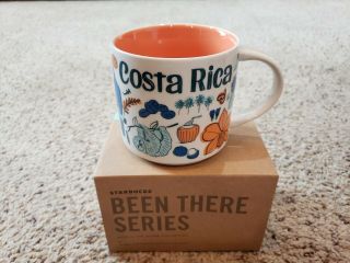 Starbucks - Costa Rica " Been There Series " Collector Coffee Mug 2018 (nib)