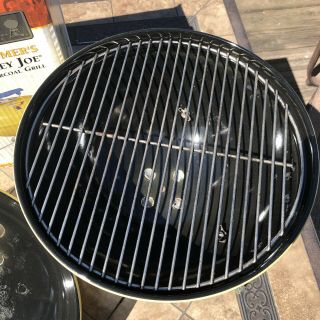 Rare Simpsons 10th Anniversary Weber Charcoal Grill - 14.  5” 5