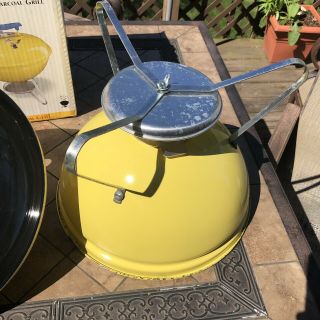 Rare Simpsons 10th Anniversary Weber Charcoal Grill - 14.  5” 7