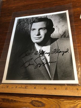 Rare Vintage Autograph Signed Photo Ben Gazzara Actor