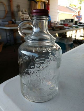 1936 Christmas Overmyer Mould Co.  Bottle