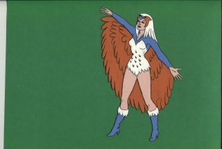 Sorceress Cartoon Cel He Man She - Ra Masters Of The Universe Animation Art Motu