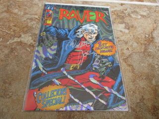 Raver Comic Book 1st Edition Signature Of Walter Koenig