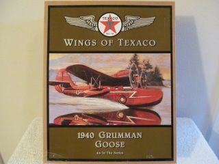 Wings Of Texaco 1940 Grumman Goose Airplane " Bank " 4th In Series Vintage 1996