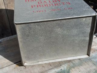 Vintage Happy Holme front porch milk box container 5