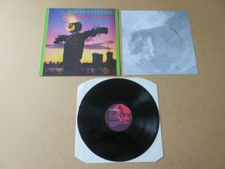 Sonic Youth Bad Moon Rising Blast First Lp Rare 1985 1st Uk Pressing