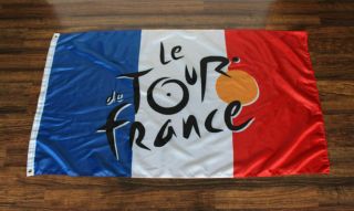 Le Tour De France Banner Flag French Bike Race Cycling Bicycle Store Tdf Logo