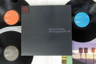 Depeche Mode Singles 86 - 98 Mute Lc5834 Uk Vinyl 3lp