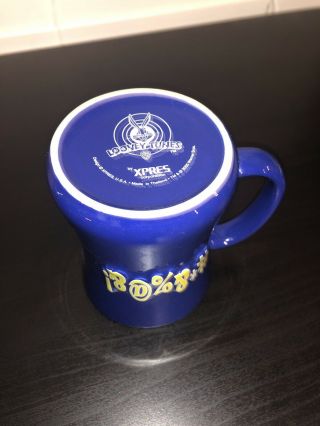 2005 Warner Bros.  Taz Blue Coffee Mug 4