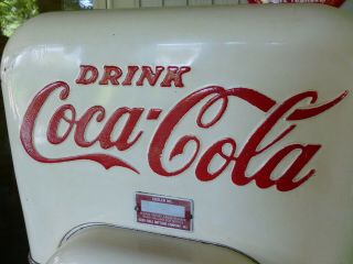 1956 Vendolator VMC44 Coca - Cola Coke machine interior pro restored great 9