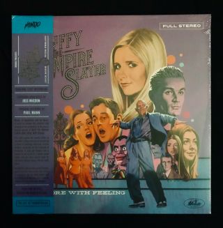 Mondo Buffy The Vampire Slayer Once More With Feeling Blue Vinyl Lp