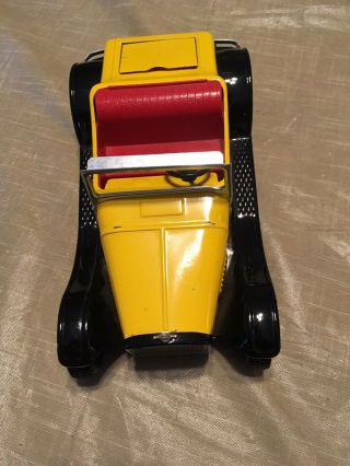 Vintage 1960’s Nylint Model T Roadster Pressed Steel With Rumble Seat Yellow Euc