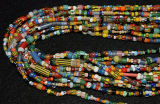 6 32 - Inch Strands Of Christmas Beads (seed Bead Size)