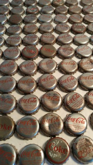 Coca - Cola Bottle Caps 100,  Coke Asst Some Cork Old Vintage