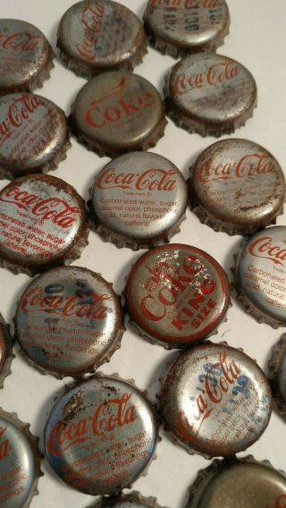 Coca - Cola Bottle Caps 100,  COKE asst some cork old vintage 5