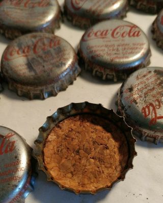 Coca - Cola Bottle Caps 100,  COKE asst some cork old vintage 8