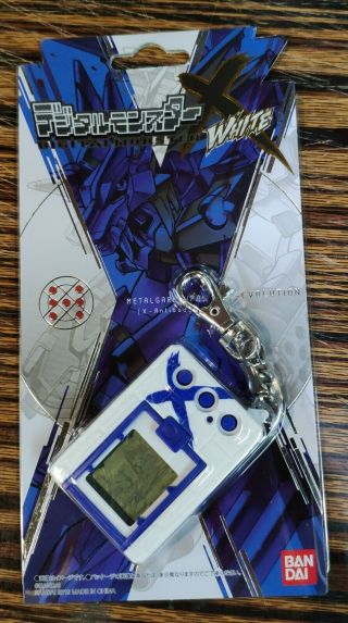 Premium Bandai Digimon Digital Monster X V - Pet White Blue Color Ver.