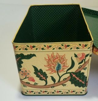 Vintage Metropolitan Museum of Art Floral Tin Adapted By Vincent Minetti London 3