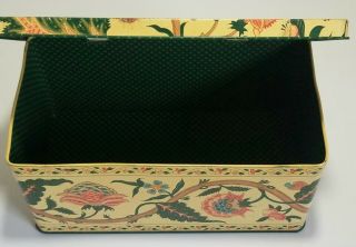 Vintage Metropolitan Museum of Art Floral Tin Adapted By Vincent Minetti London 5