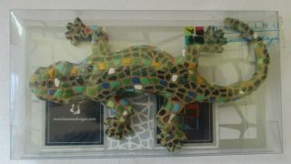 Barcino Designs Mosaic Lizard/ Salamander Magnet -