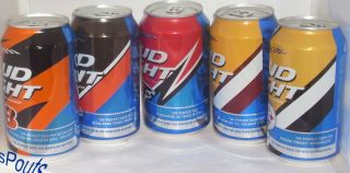 BUD LIGHT FOOTBALL NFL KICKOFF BEER CANS BENGALS BROWNS FALCON REDSKINS STEELERS 2