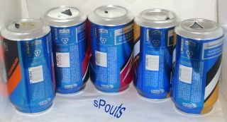 BUD LIGHT FOOTBALL NFL KICKOFF BEER CANS BENGALS BROWNS FALCON REDSKINS STEELERS 5