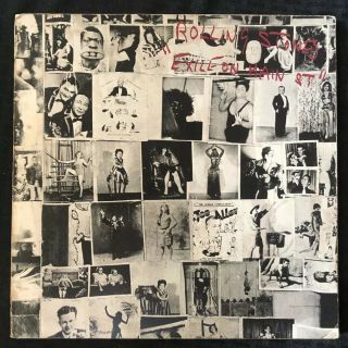 The Rolling Stones Exile On Main Street Album Lp 1972 1st Press Coc 2900 Ex/ex,