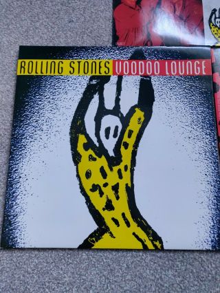 Rolling Stones Double Vinyl Lp " Voodoo Lounge " 1994