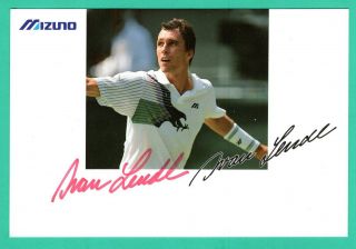 Ivan Lendl Tennis Legend Hand Signed Autograph 4x6 Photo