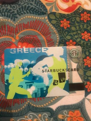 Starbucks 2004 Usa Greece Olympics Card Rare