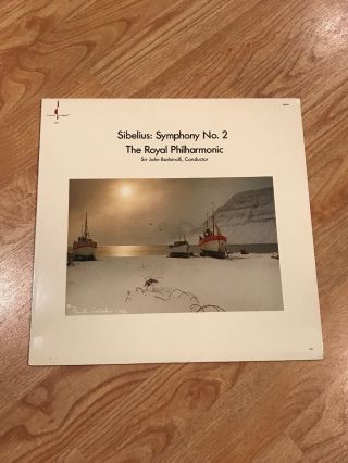 Sir John Barbirolli - Sibelius Symphony No.  2 Chesky Cr3 Audiophile Stereo Lp