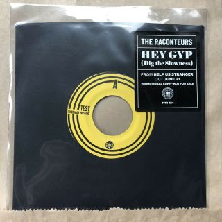 The Raconteurs - Hey Gyp (dig The Slowness) Promo 7 " Test Pressing Jack White