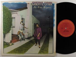CHERYL LYNN In The Night COLUMBIA LP NM promo w/ press kit 2