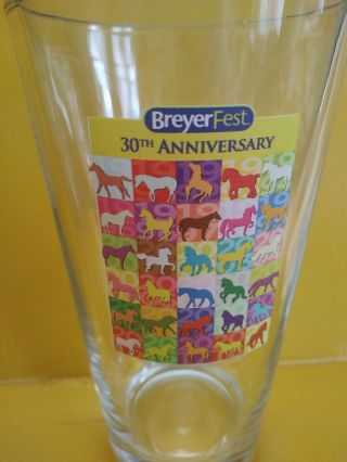 Breyer Breyerfest 2019 30th Anniversary Derby Style Glass Celebration Horse Name
