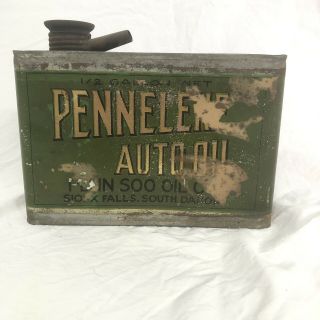 Vintage Pennelene Auto Oil Sioux Falls Sd
