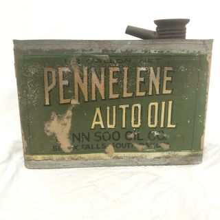 Vintage Pennelene Auto Oil Sioux Falls SD 4