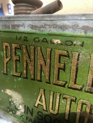 Vintage Pennelene Auto Oil Sioux Falls SD 5