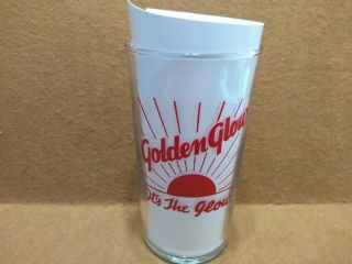 Early Golden Glow Beer Drinking Glass