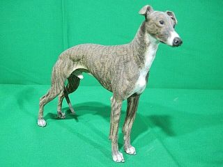 Vintage 2002 Resin Greyhound Figurine Figure