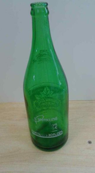 Vintage Hamilton Ontario Beverages 30oz Soda Pop Bottle (11 1/2 