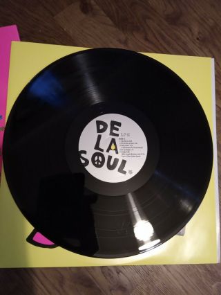 De La Soul 3 Feet High And Rising Vinyl Record 6