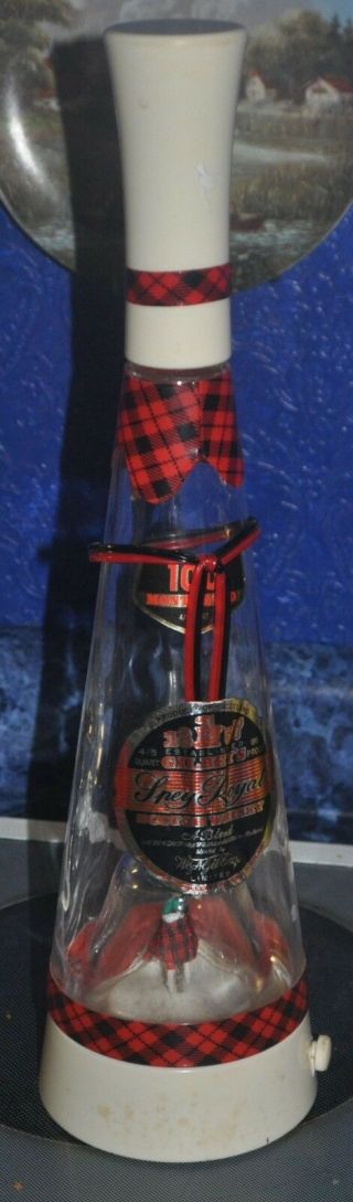 Gilbeys Spey Royal Scotch Musical Whiskey Bottle Great Empty