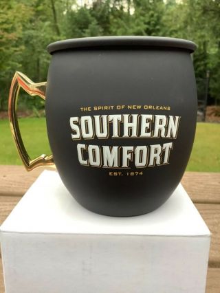 Southern Comfort The Spirit Of Orleans Black Moscow Mule Mug